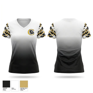 Womens Short Sleeve Vneck Shirt, Cement High School Basketball, Men's Basketball, Teamtime, Team time, sublimation, custom sports apparel, team uniforms, spirit wear, spiritwear, sports uniforms, custom shirts, team store, custom team store, fundraiser sports, apparel fundraiser