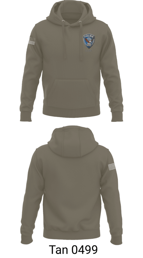 Hoodie, Rockford Police Department, Police, Teamtime, Team time, sublimation, custom sports apparel, team uniforms, spirit wear, spiritwear, sports uniforms, custom shirts, team store, custom team store, fundraiser sports, apparel fundraiser