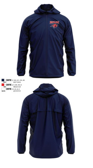 Windbreaker, Illinois Buffaloes, Men's Basketball, Teamtime, Team time, sublimation, custom sports apparel, team uniforms, spirit wear, spiritwear, sports uniforms, custom shirts, team store, custom team store, fundraiser sports, apparel fundraiser