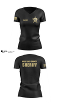 Mille Lacs County Sheriff Women's Short Sleeve V-neck Shirt - 1