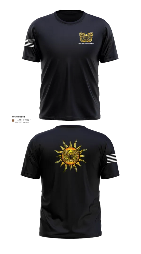 Short Sleeve Performance Shirt, FLARNG SUNSHINE COHORT, , Teamtime, Team time, sublimation, custom sports apparel, team uniforms, spirit wear, spiritwear, sports uniforms, custom shirts, team store, custom team store, fundraiser sports, apparel fundraiser