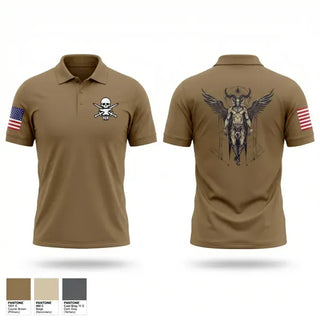 Short Sleeve Performance Polo, Spartans, Army, Teamtime, Team time, sublimation, custom sports apparel, team uniforms, spirit wear, spiritwear, sports uniforms, custom shirts, team store, custom team store, fundraiser sports, apparel fundraiser