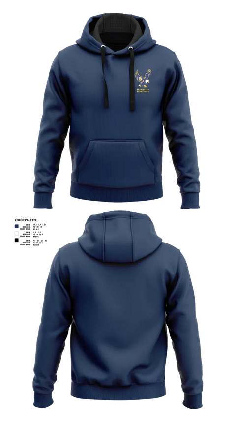 Hoodie, Barrington High School Gymnastics, Spirit Store, Teamtime, Team time, sublimation, custom sports apparel, team uniforms, spirit wear, spiritwear, sports uniforms, custom shirts, team store, custom team store, fundraiser sports, apparel fundraiser