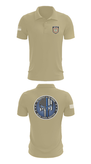 Short Sleeve Performance Polo, Policía Municipal de Carolina, , Teamtime, Team time, sublimation, custom sports apparel, team uniforms, spirit wear, spiritwear, sports uniforms, custom shirts, team store, custom team store, fundraiser sports, apparel fundraiser