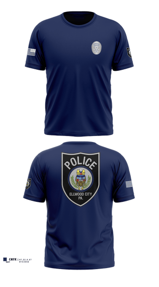 Short Sleeve Performance Shirt, Ellwood city police, Police, Teamtime, Team time, sublimation, custom sports apparel, team uniforms, spirit wear, spiritwear, sports uniforms, custom shirts, team store, custom team store, fundraiser sports, apparel fundraiser