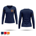 Augusta fire department 74263321 Women's Long Sleeve V-neck Shirt - 1