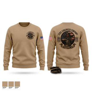 Crew Neck Sweatshirt, 1192nd Engineer Company, National Guard, Teamtime, Team time, sublimation, custom sports apparel, team uniforms, spirit wear, spiritwear, sports uniforms, custom shirts, team store, custom team store, fundraiser sports, apparel fundraiser