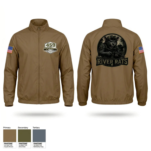Windbreaker, 459 engineering company, Army, Teamtime, Team time, sublimation, custom sports apparel, team uniforms, spirit wear, spiritwear, sports uniforms, custom shirts, team store, custom team store, fundraiser sports, apparel fundraiser