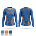 Sassy sluggers Women's Long Sleeve V-neck Shirt - 1