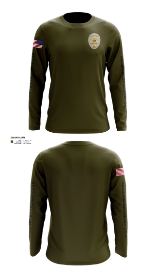 Long Sleeve Performance Shirt, York County Multi-Jurisdictional Drug Enforcement Unti, Police, Teamtime, Team time, sublimation, custom sports apparel, team uniforms, spirit wear, spiritwear, sports uniforms, custom shirts, team store, custom team store, fundraiser sports, apparel fundraiser