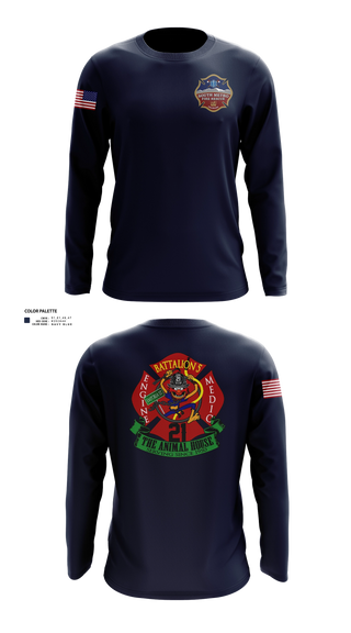 Long Sleeve Performance Shirt, The animal house, Fire Department, Teamtime, Team time, sublimation, custom sports apparel, team uniforms, spirit wear, spiritwear, sports uniforms, custom shirts, team store, custom team store, fundraiser sports, apparel fundraiser