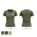 Homeland Security Investigations Women's Short Sleeve V-neck Shirt - 1