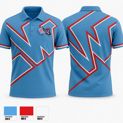Weld Central Rebels 37554219 Short Sleeve Performance Polo - 1