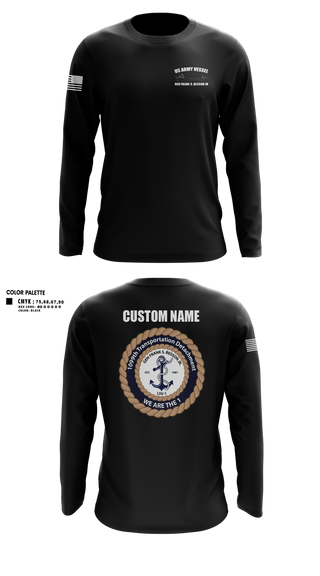 Long Sleeve Performance Shirt, 1099th TD, Army, Teamtime, Team time, sublimation, custom sports apparel, team uniforms, spirit wear, spiritwear, sports uniforms, custom shirts, team store, custom team store, fundraiser sports, apparel fundraiser