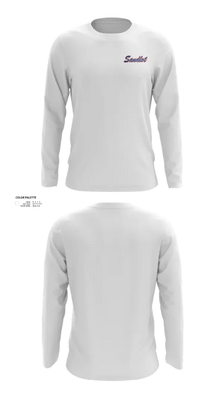 Long Sleeve Performance Shirt, Sandlot Softball, Softball, Teamtime, Team time, sublimation, custom sports apparel, team uniforms, spirit wear, spiritwear, sports uniforms, custom shirts, team store, custom team store, fundraiser sports, apparel fundraiser