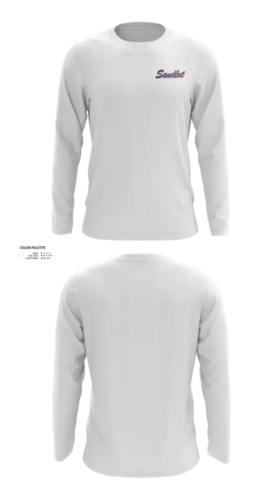 Sandlot Softball 88782215 Long Sleeve Performance Shirt 21