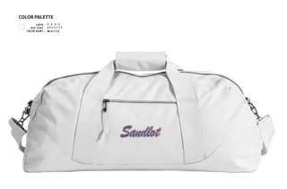 Duffle Bag, Sandlot Softball, Softball, Teamtime, Team time, sublimation, custom sports apparel, team uniforms, spirit wear, spiritwear, sports uniforms, custom shirts, team store, custom team store, fundraiser sports, apparel fundraiser