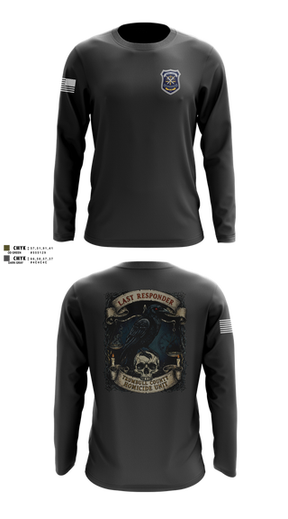 Long Sleeve Performance Shirt, Trumbull County Homicide Investigation and Prosecution Unit, , Teamtime, Team time, sublimation, custom sports apparel, team uniforms, spirit wear, spiritwear, sports uniforms, custom shirts, team store, custom team store, fundraiser sports, apparel fundraiser