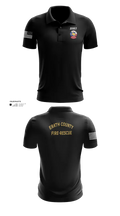 Erath county fire and rescue 83081159 Short Sleeve Performance Polo - 21