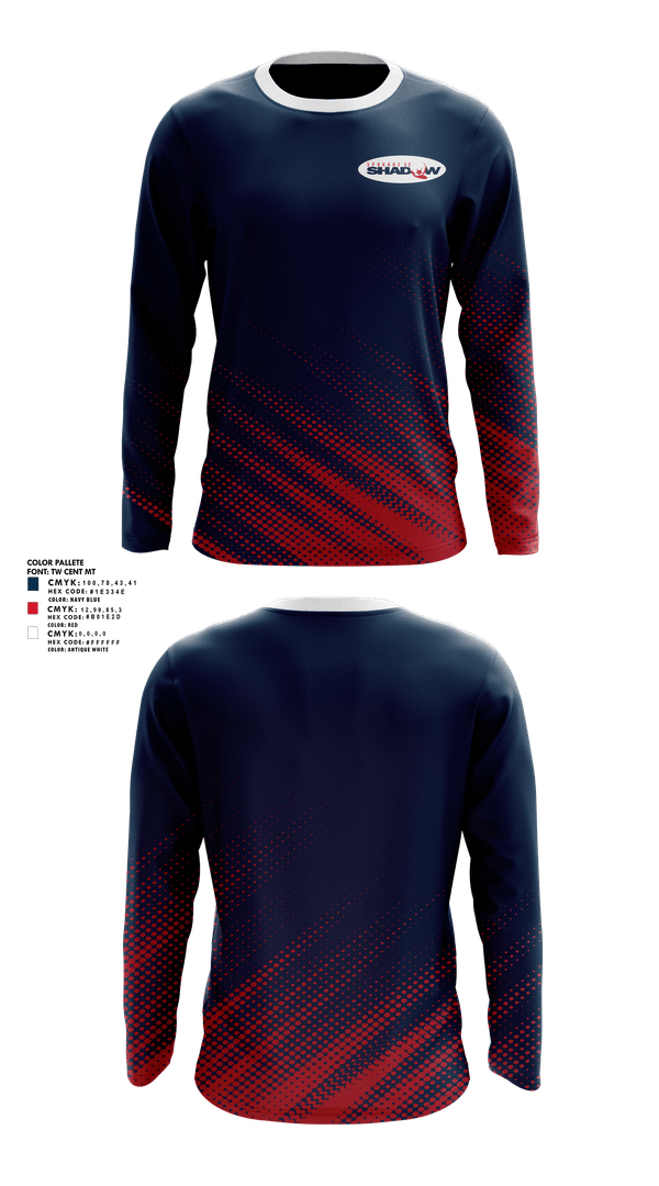 Long Sleeve Performance Shirt, Spokane Soccer Club Shadow, Men's Soccer, Teamtime, Team time, sublimation, custom sports apparel, team uniforms, spirit wear, spiritwear, sports uniforms, custom shirts, team store, custom team store, fundraiser sports, apparel fundraiser
