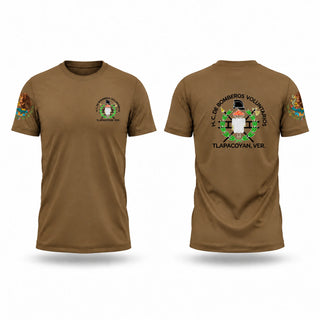 Short Sleeve Performance Shirt, H.c. de bomberos voluntarios tlapacoyan, ver., Fire Department, Teamtime, Team time, sublimation, custom sports apparel, team uniforms, spirit wear, spiritwear, sports uniforms, custom shirts, team store, custom team store, fundraiser sports, apparel fundraiser