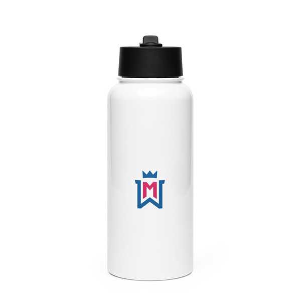 Watertown-Mayer Football 65625784 Stainless Steel Water Bottle with a Straw Lid