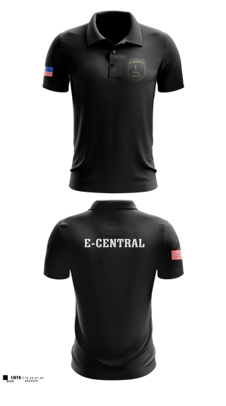 Short Sleeve Performance Polo, PWCPD E Central, Police, Teamtime, Team time, sublimation, custom sports apparel, team uniforms, spirit wear, spiritwear, sports uniforms, custom shirts, team store, custom team store, fundraiser sports, apparel fundraiser