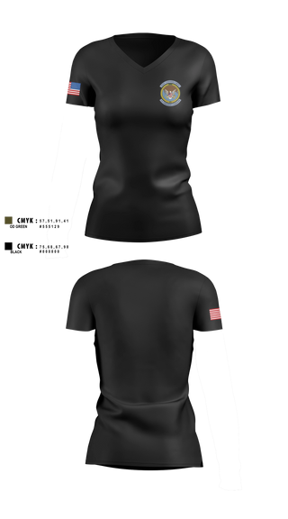 Womens Short Sleeve Vneck Shirt, Joint Task Force- 6, Marines, Teamtime, Team time, sublimation, custom sports apparel, team uniforms, spirit wear, spiritwear, sports uniforms, custom shirts, team store, custom team store, fundraiser sports, apparel fundraiser