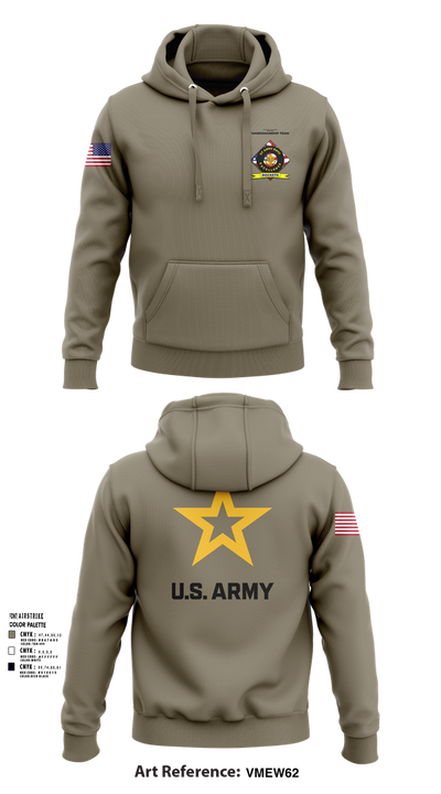 University of Toledo Army Marksmanship Unit 95742667 Hoodie - 101