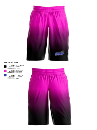 Womens Basketball Shorts, Warriors, Women's Basketball, Teamtime, Team time, sublimation, custom sports apparel, team uniforms, spirit wear, spiritwear, sports uniforms, custom shirts, team store, custom team store, fundraiser sports, apparel fundraiser