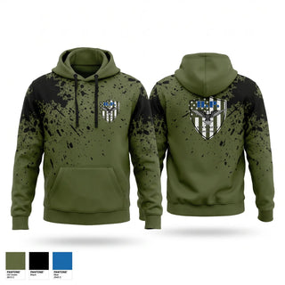 Hoodie, High Profile Security, Police, Teamtime, Team time, sublimation, custom sports apparel, team uniforms, spirit wear, spiritwear, sports uniforms, custom shirts, team store, custom team store, fundraiser sports, apparel fundraiser