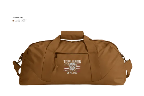 Duffle Bag, Kilo co. 3rd Btn 9th Marines, Marines, Teamtime, Team time, sublimation, custom sports apparel, team uniforms, spirit wear, spiritwear, sports uniforms, custom shirts, team store, custom team store, fundraiser sports, apparel fundraiser