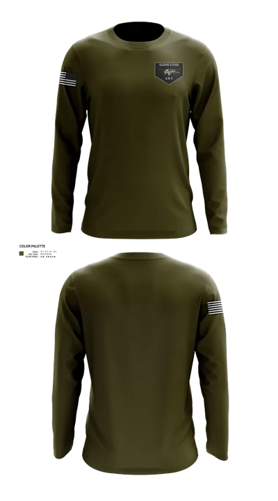 Glove Cities ERT 13147340 Long Sleeve Performance Shirt 22