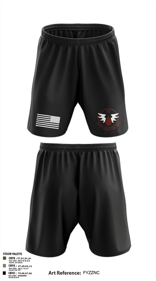 Athletic Shorts With Pockets, CCo, 1-508PIR (OG), Army, Teamtime, Team time, sublimation, custom sports apparel, team uniforms, spirit wear, spiritwear, sports uniforms, custom shirts, team store, custom team store, fundraiser sports, apparel fundraiser