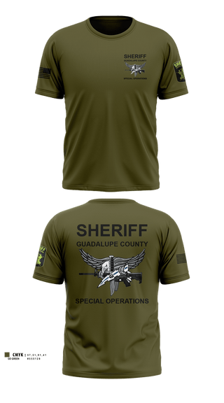 Short Sleeve Performance Shirt, Guadalupe County SWAT, Police, Teamtime, Team time, sublimation, custom sports apparel, team uniforms, spirit wear, spiritwear, sports uniforms, custom shirts, team store, custom team store, fundraiser sports, apparel fundraiser