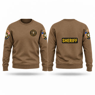 Crew Neck Sweatshirt, Yuma County Sheriff’s Office, Police, Teamtime, Team time, sublimation, custom sports apparel, team uniforms, spirit wear, spiritwear, sports uniforms, custom shirts, team store, custom team store, fundraiser sports, apparel fundraiser