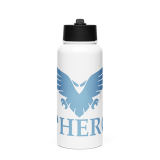 Herc Services 63879409 Stainless Steel Water Bottle with a Straw Lid