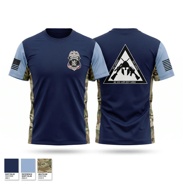 Old School Cotton Feel Shirt, New Braunfels Police SWAT, Police, Teamtime, Team time, sublimation, custom sports apparel, team uniforms, spirit wear, spiritwear, sports uniforms, custom shirts, team store, custom team store, fundraiser sports, apparel fundraiser
