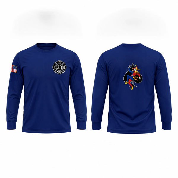 Long Sleeve Performance Shirt, 33, Fire Department, Teamtime, Team time, sublimation, custom sports apparel, team uniforms, spirit wear, spiritwear, sports uniforms, custom shirts, team store, custom team store, fundraiser sports, apparel fundraiser