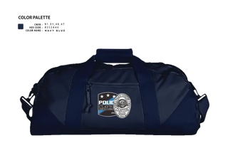 Duffle Bag, Clayton Police K9 Unit, Police, Teamtime, Team time, sublimation, custom sports apparel, team uniforms, spirit wear, spiritwear, sports uniforms, custom shirts, team store, custom team store, fundraiser sports, apparel fundraiser