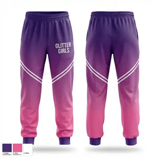 Sweatpants, Glitter girls, Softball, Teamtime, Team time, sublimation, custom sports apparel, team uniforms, spirit wear, spiritwear, sports uniforms, custom shirts, team store, custom team store, fundraiser sports, apparel fundraiser