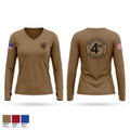 Alamo guards Women's Long Sleeve V-neck Shirt - 1