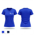 Irvington High School Badminton 69928191 Women's Short Sleeve V-neck Shirt - 1