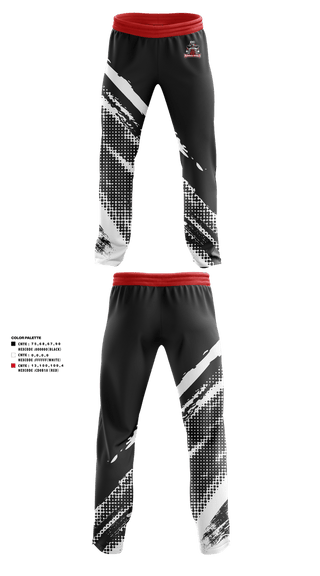 Sweatpants, DCRR, Men's Basketball, Teamtime, Team time, sublimation, custom sports apparel, team uniforms, spirit wear, spiritwear, sports uniforms, custom shirts, team store, custom team store, fundraiser sports, apparel fundraiser
