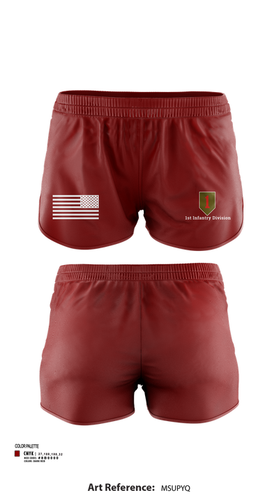 1st Infantry Division 23102862 Ranger Panties - 23
