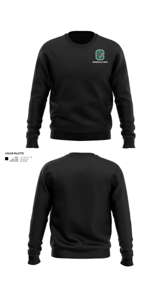 Crew Neck Sweatshirt, Coopersville Dance Team, Spirit Store, Teamtime, Team time, sublimation, custom sports apparel, team uniforms, spirit wear, spiritwear, sports uniforms, custom shirts, team store, custom team store, fundraiser sports, apparel fundraiser