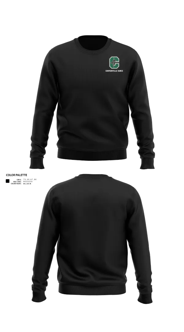Crew Neck Sweatshirt, Coopersville Dance Team, Spirit Store, Teamtime, Team time, sublimation, custom sports apparel, team uniforms, spirit wear, spiritwear, sports uniforms, custom shirts, team store, custom team store, fundraiser sports, apparel fundraiser