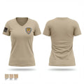 Burkesville Police 92405257 Women's Short Sleeve V-neck Shirt - 1