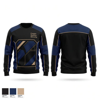 Crew Neck Sweatshirt, Cooper Nuclear Security, , Teamtime, Team time, sublimation, custom sports apparel, team uniforms, spirit wear, spiritwear, sports uniforms, custom shirts, team store, custom team store, fundraiser sports, apparel fundraiser