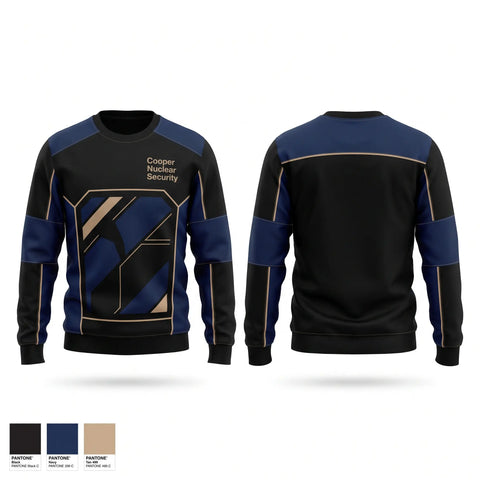 Crew Neck Sweatshirt, Cooper Nuclear Security, , Teamtime, Team time, sublimation, custom sports apparel, team uniforms, spirit wear, spiritwear, sports uniforms, custom shirts, team store, custom team store, fundraiser sports, apparel fundraiser